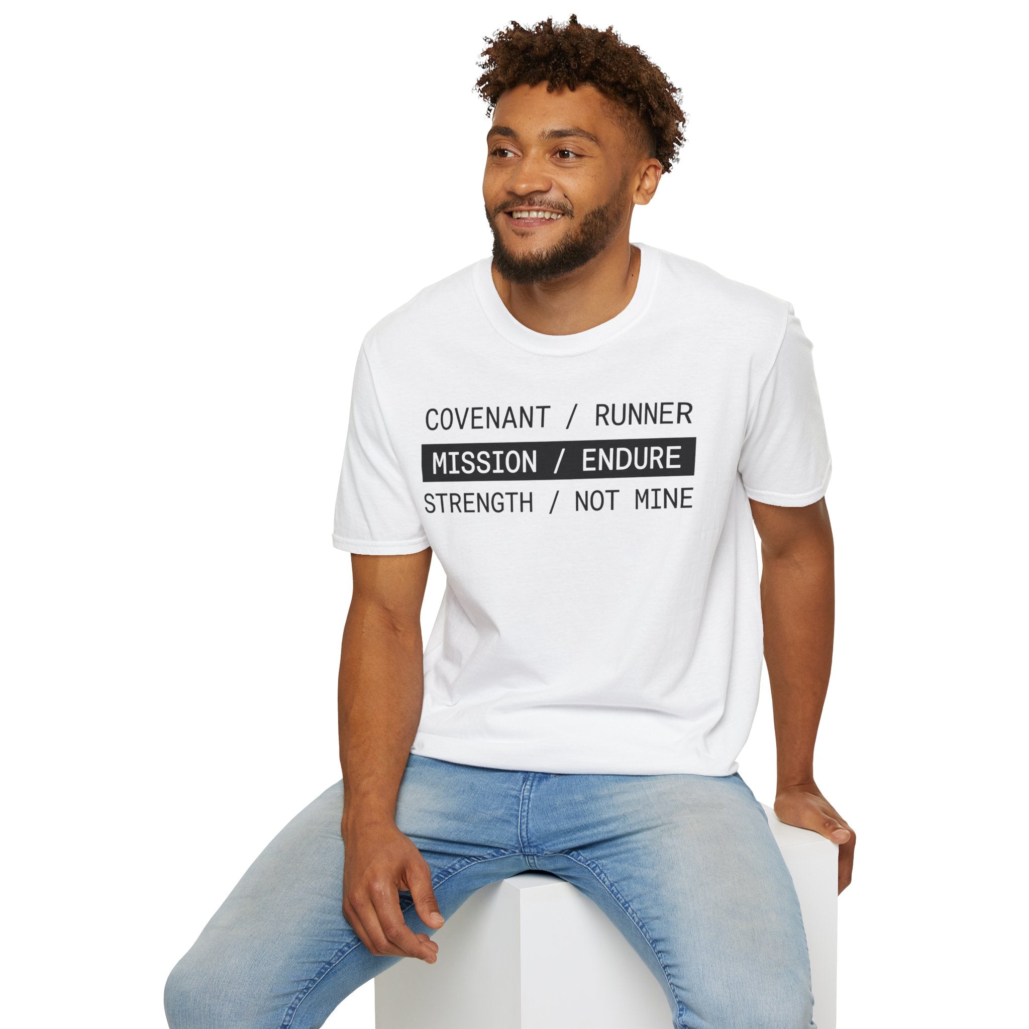 Mission Endure Christian Runner T-Shirt