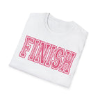 FINISH Christian Runner T-Shirt (Pink)