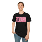 FINISH Christian Runner T-Shirt (Pink)
