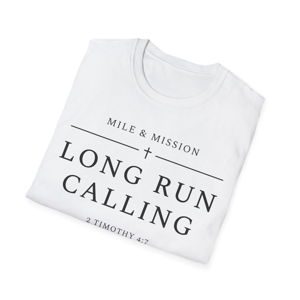 Long Run Calling Christian Runner T-Shirt