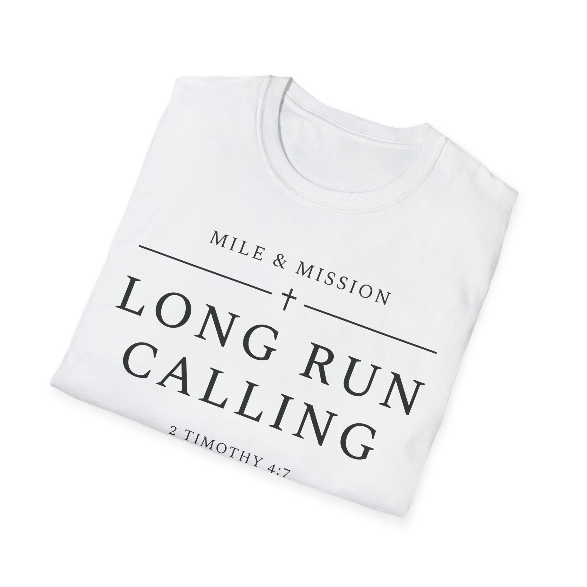 Long Run Calling Christian Runner T-Shirt