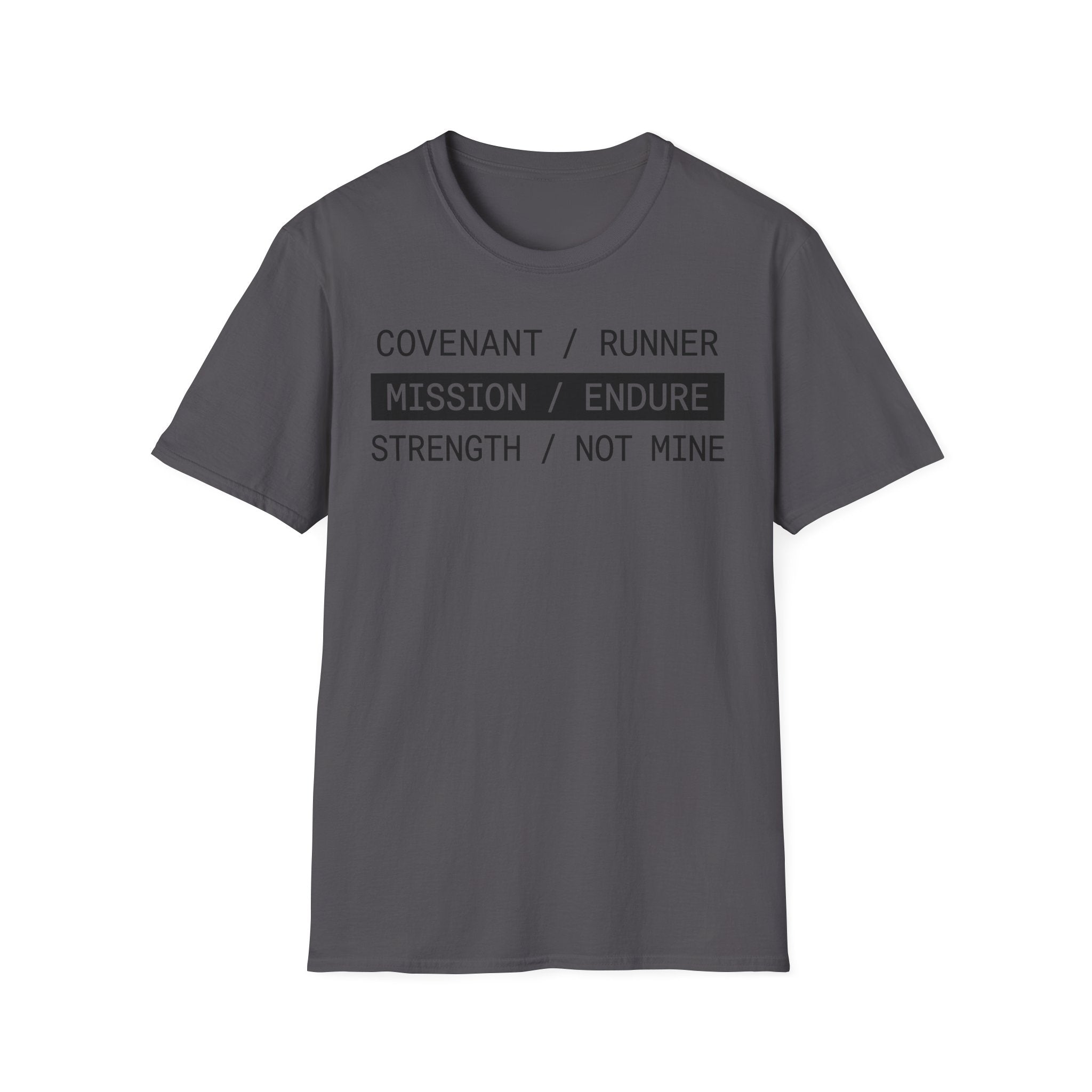 Mission Endure Christian Runner T-Shirt