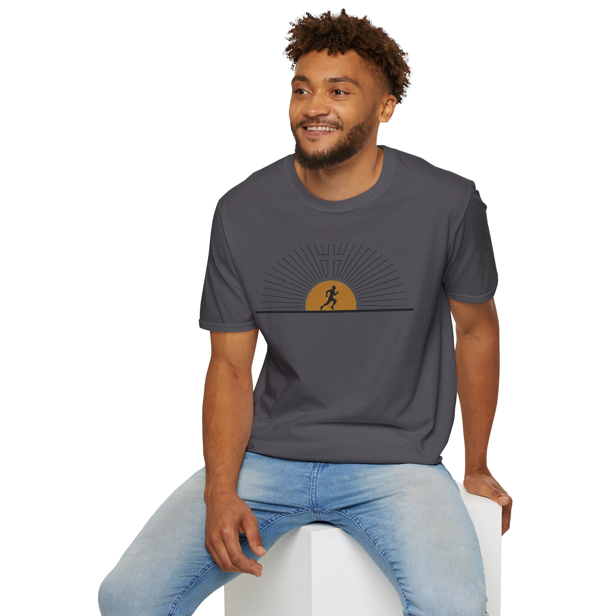 Morning Sun Christian Runner T-Shirt