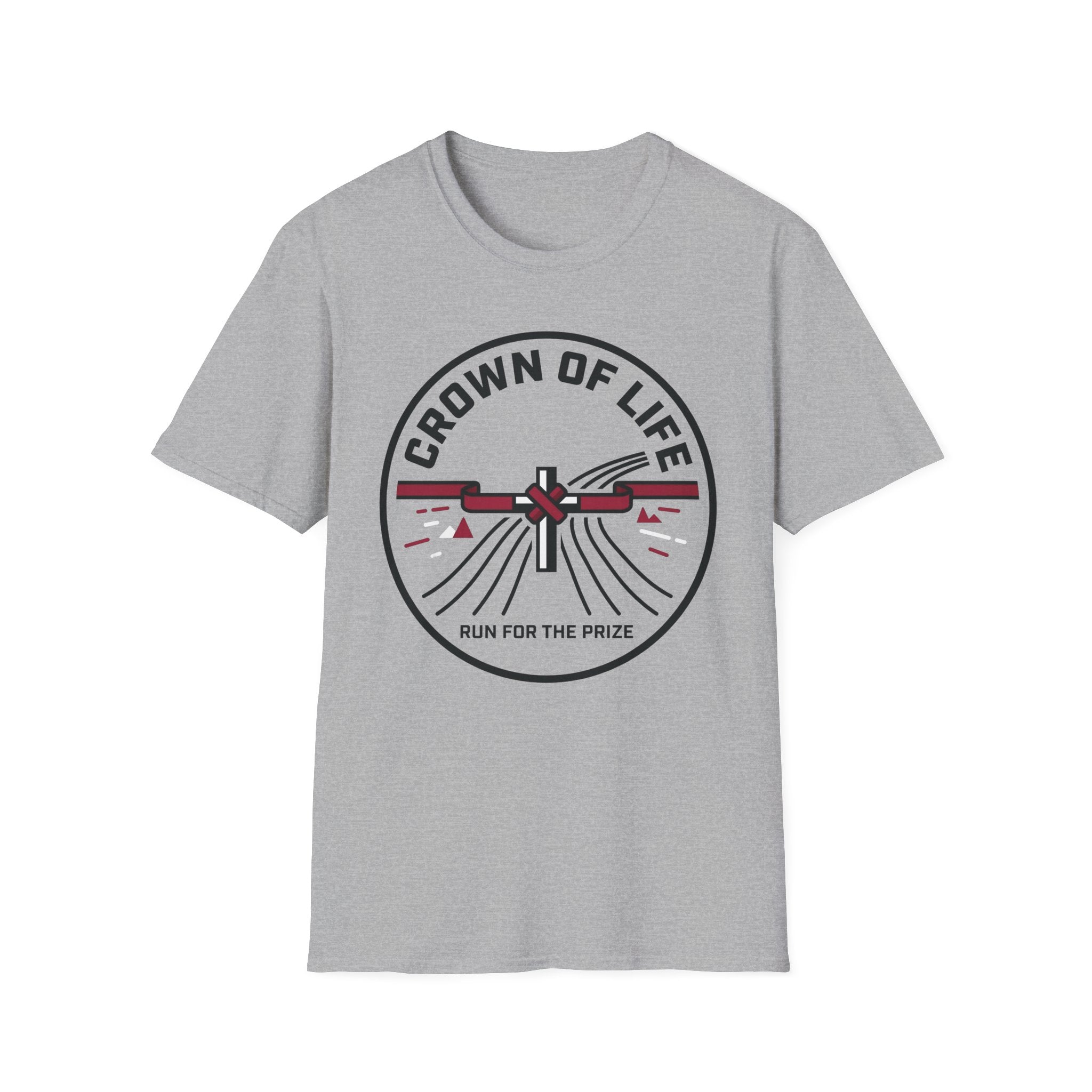 Crown of Life Christian Runner T-Shirt