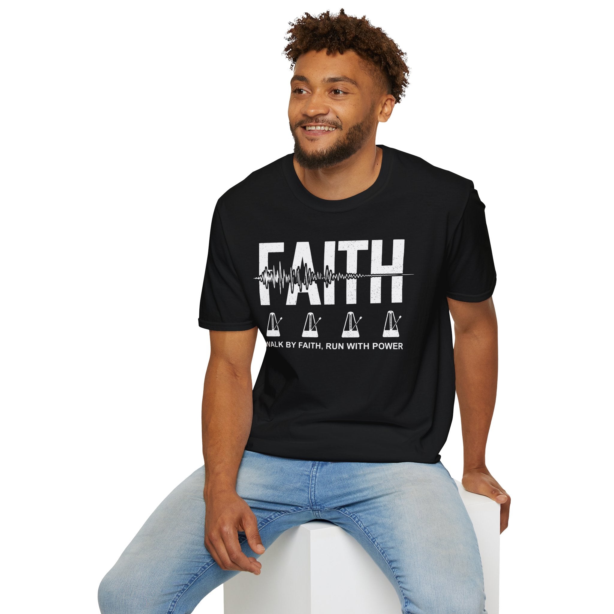 Beat of Faith Christian Runner T-Shirt