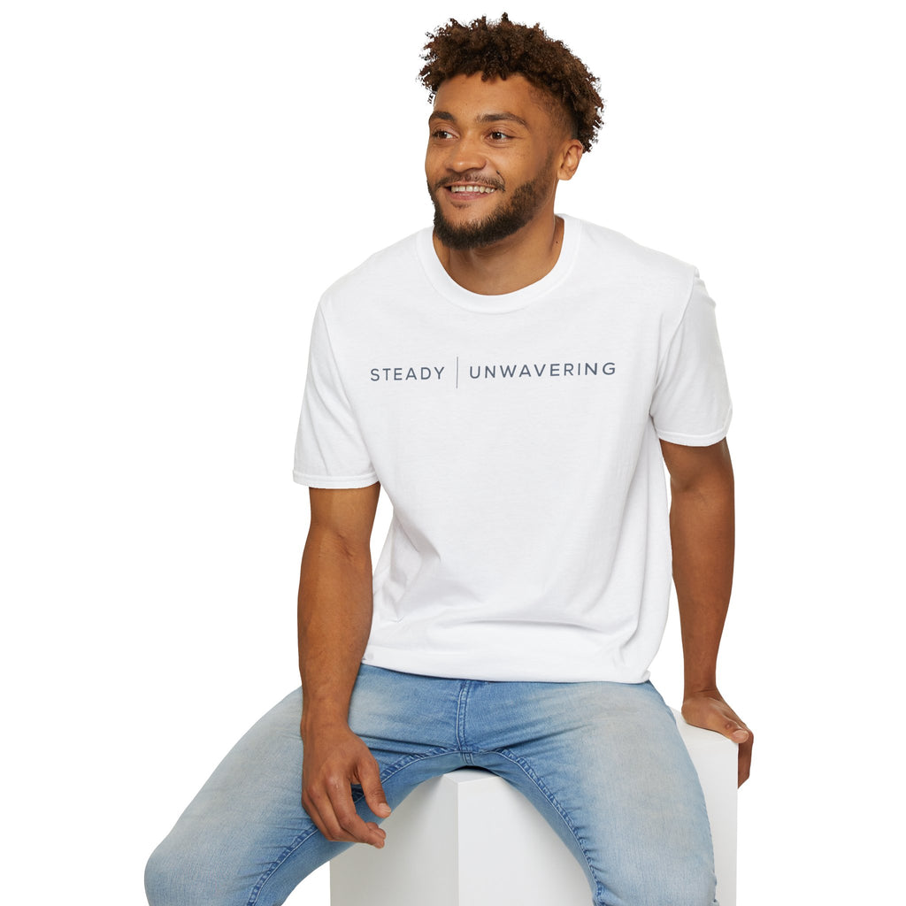 Steady Unwavering Christian Runner T-Shirt