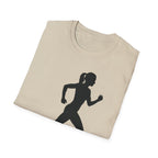 Just Run, Girl Christian Runner T-Shirt