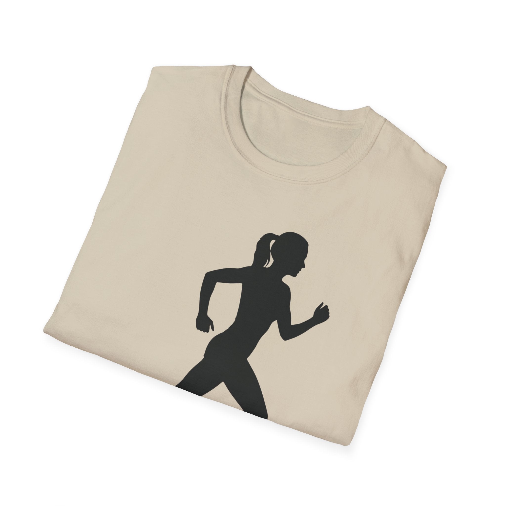 Just Run, Girl Christian Runner T-Shirt