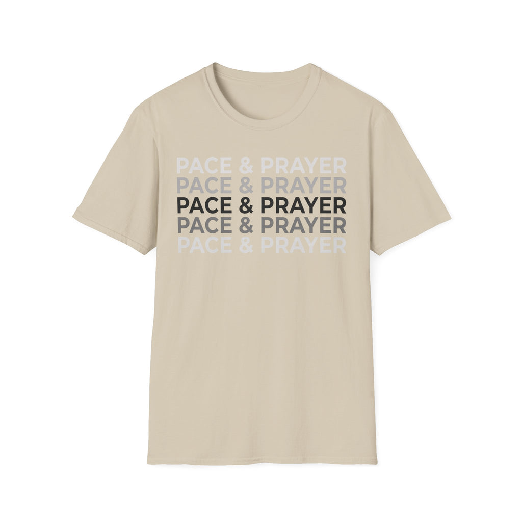Pace & Prayer Christian Runner T-Shirt