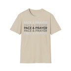 Pace & Prayer Christian Runner T-Shirt