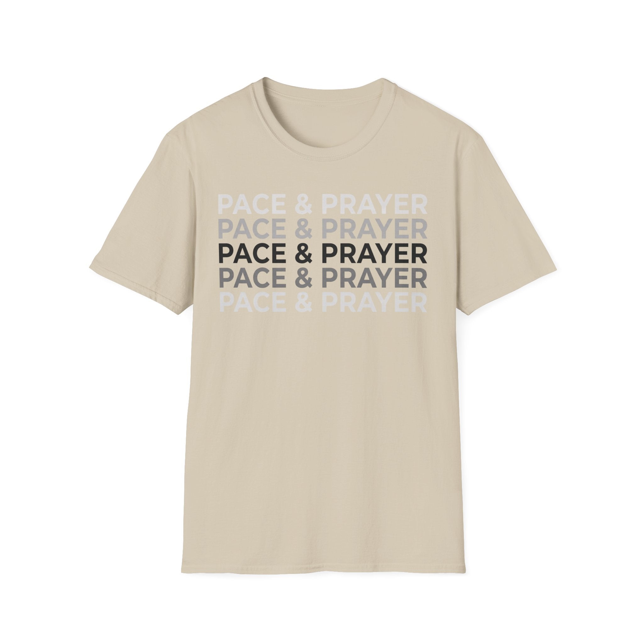 Pace & Prayer Christian Runner T-Shirt