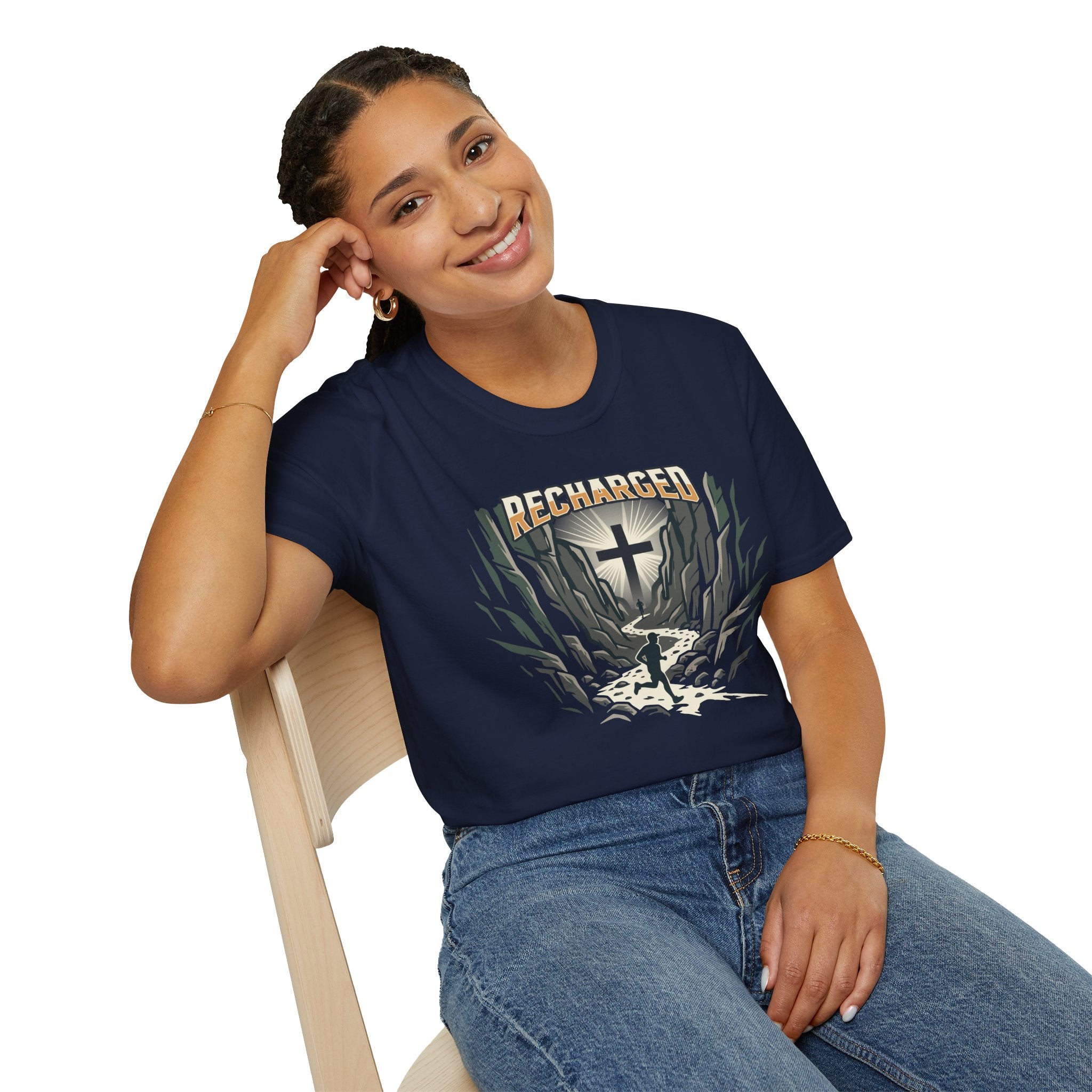 Recharged Christian Runner T-Shirt