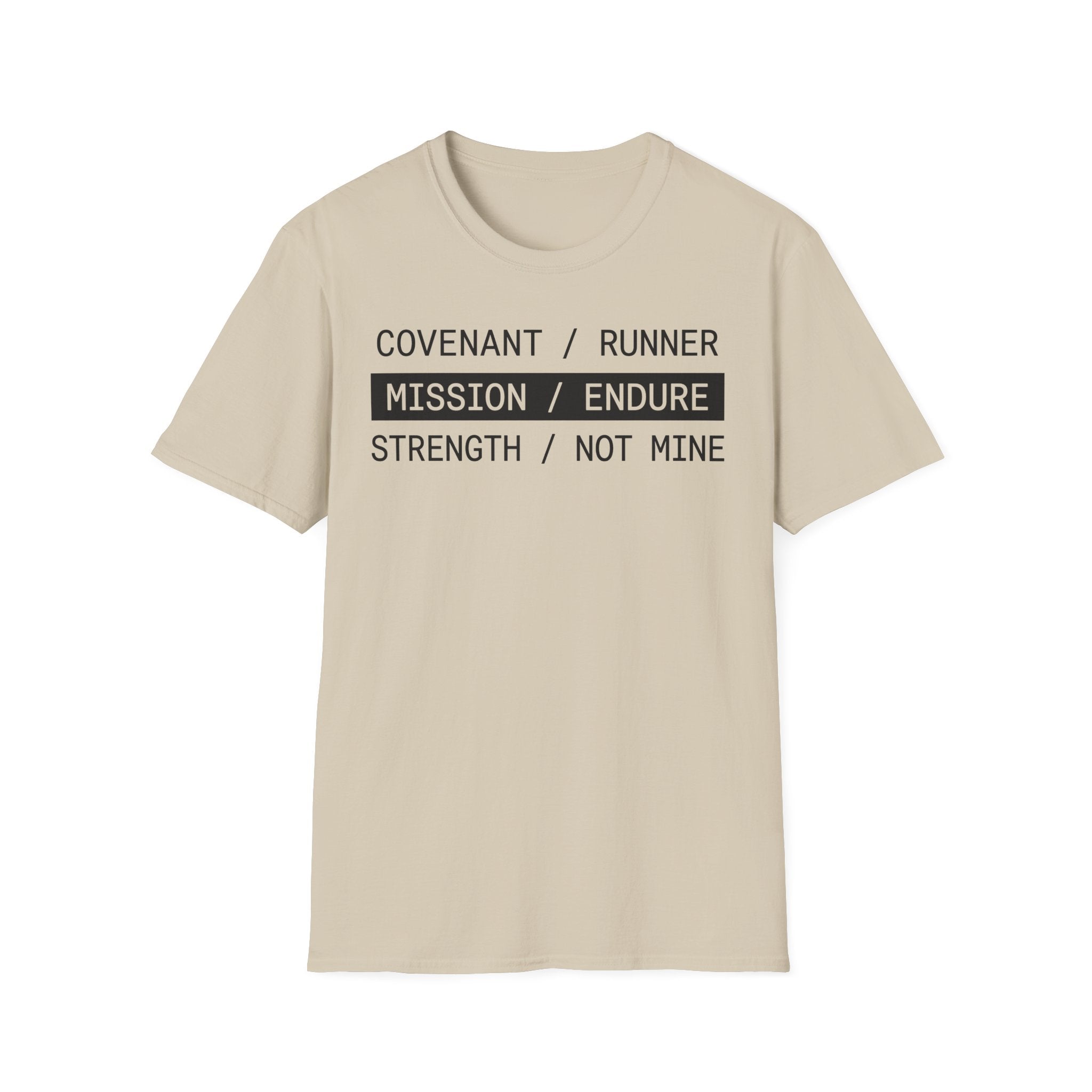 Mission Endure Christian Runner T-Shirt