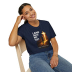 Lamp Unto My Feet - Light Unto My Path Christian Runner T-Shirt (Female)
