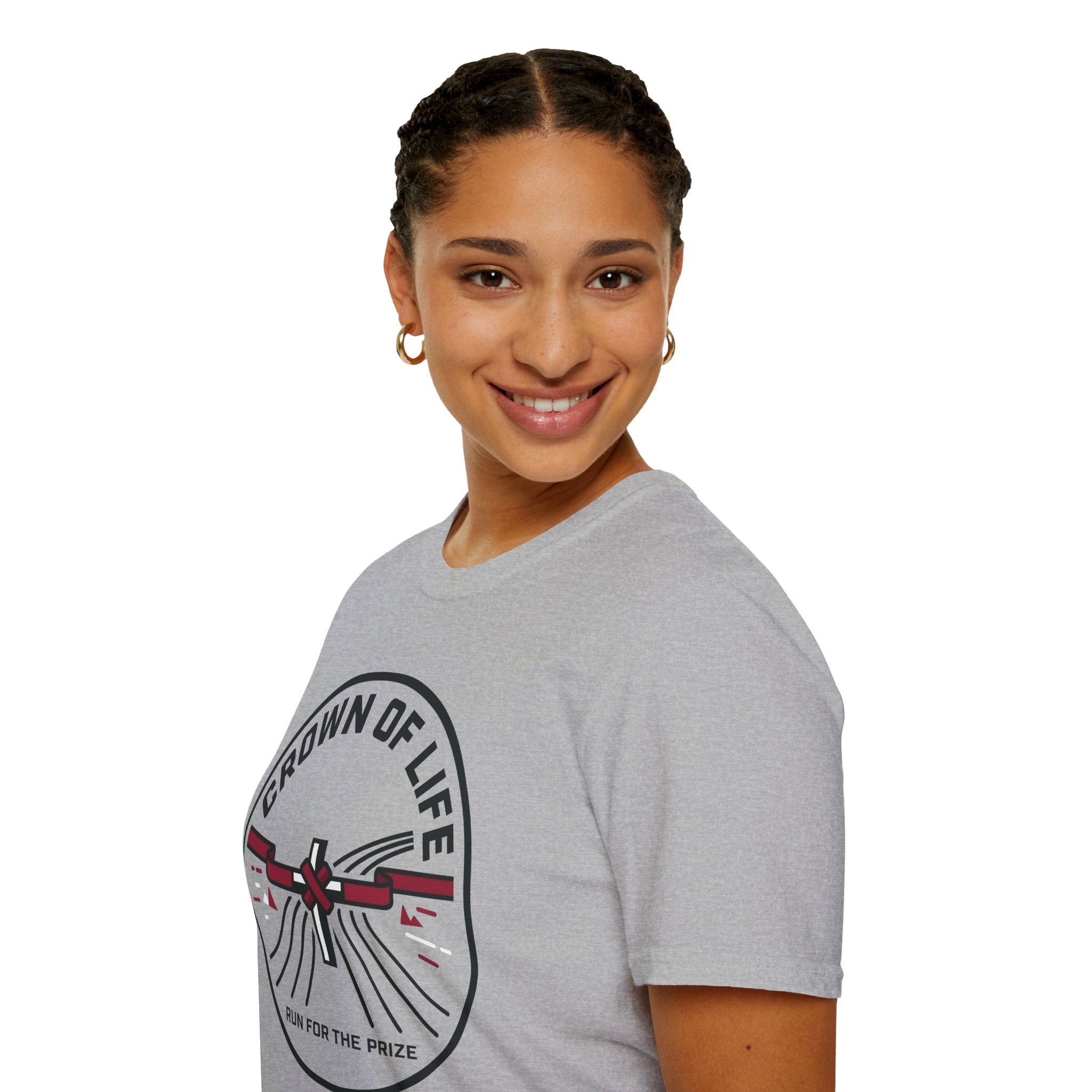 Crown of Life Christian Runner T-Shirt