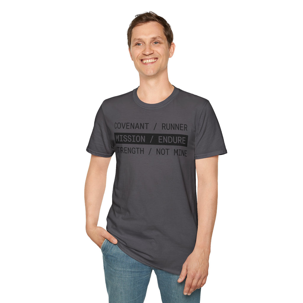 Mission Endure Christian Runner T-Shirt