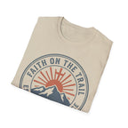 Faith on the Trail Christian Runner T-Shirt
