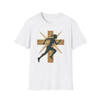 Cross Running Girl Christian Runner T-Shirt