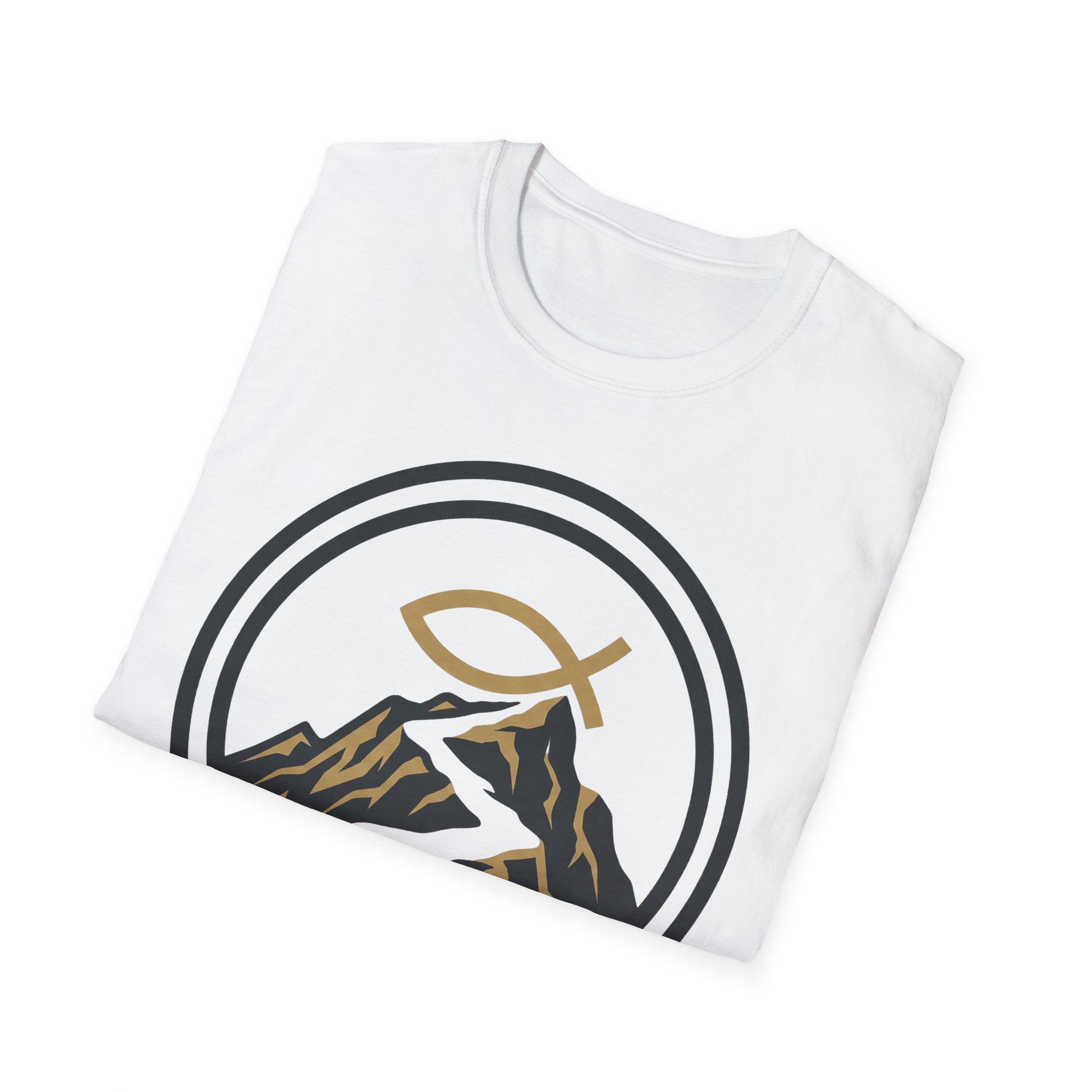 Trail Endurance Mountain Ichthys Christian Runner T-Shirt