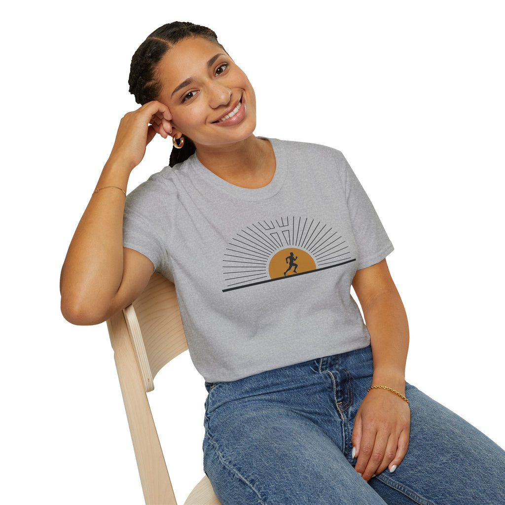Morning Sun Christian Runner T-Shirt