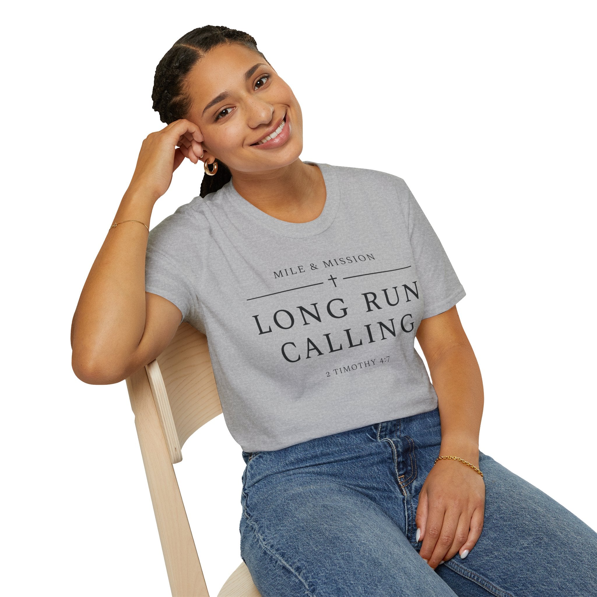 Long Run Calling Christian Runner T-Shirt