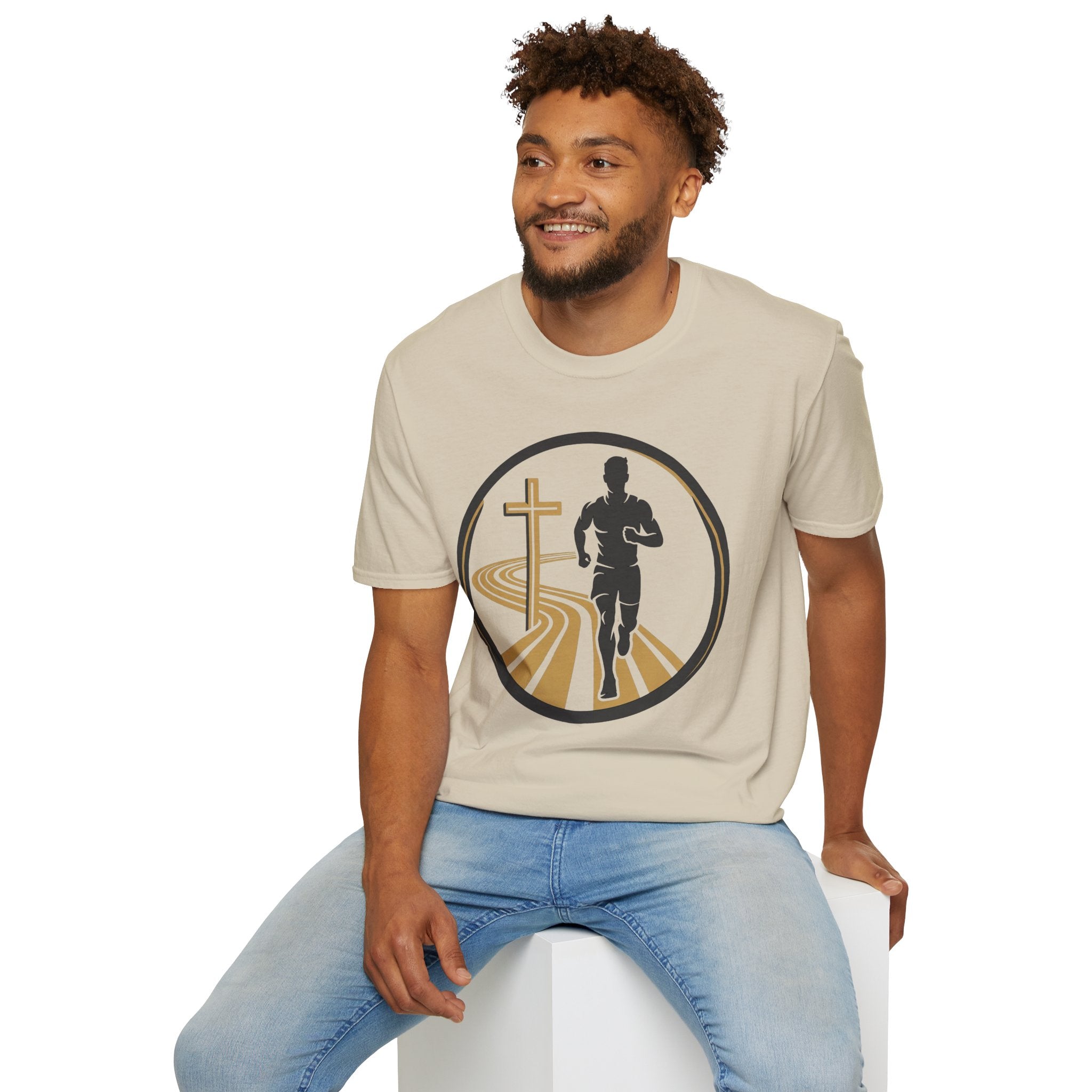 Guided Crossmark Christian Runner T-Shirt