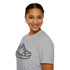 With Me Every Stride Christian Runner T-Shirt