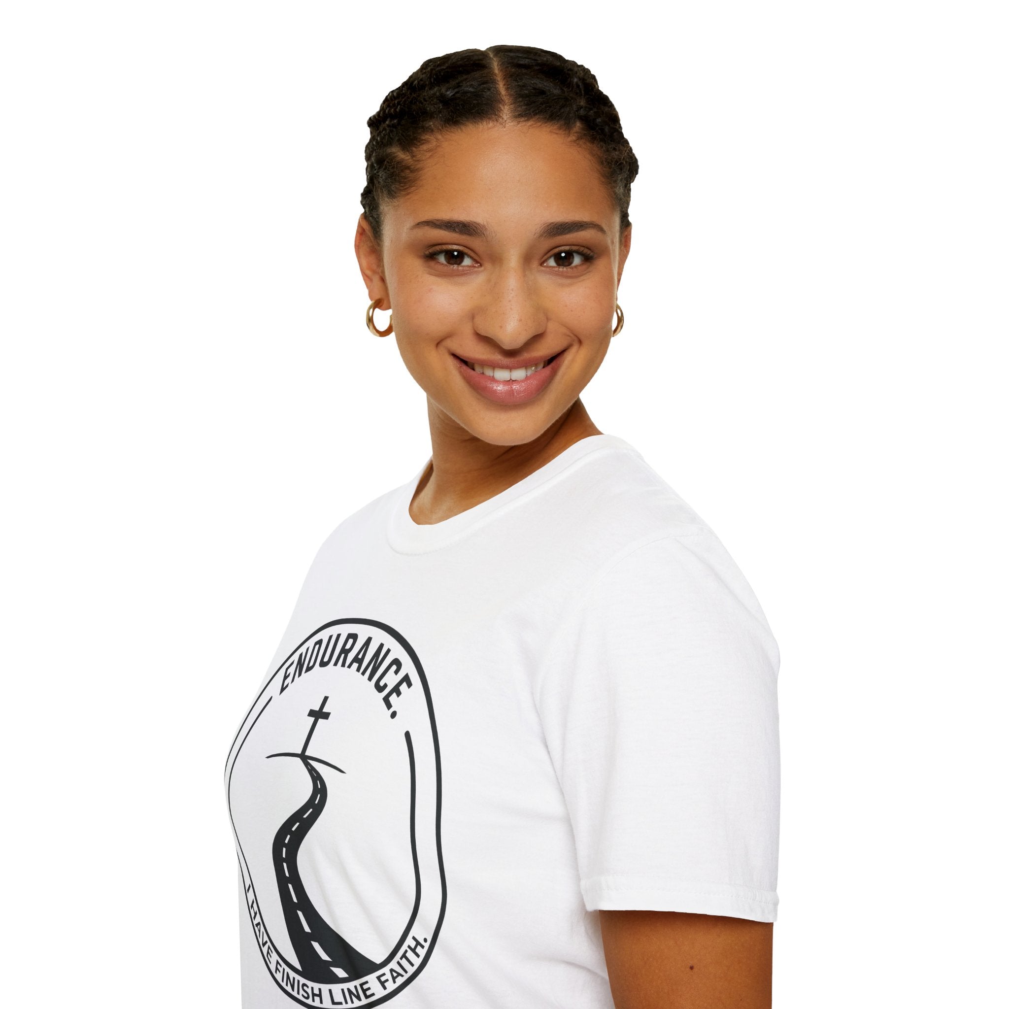 Endurance - I Have Finish Line Faith Christian Runner T-Shirt