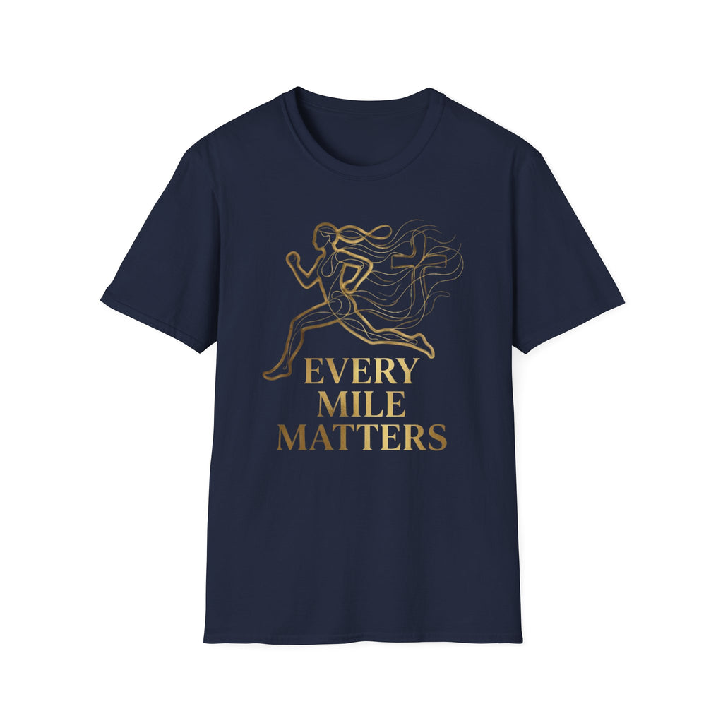 Every Mile Matters Christian Runner T-Shirt (Female)