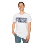 FINISH Christian Runner T-Shirt (Navy Blue)