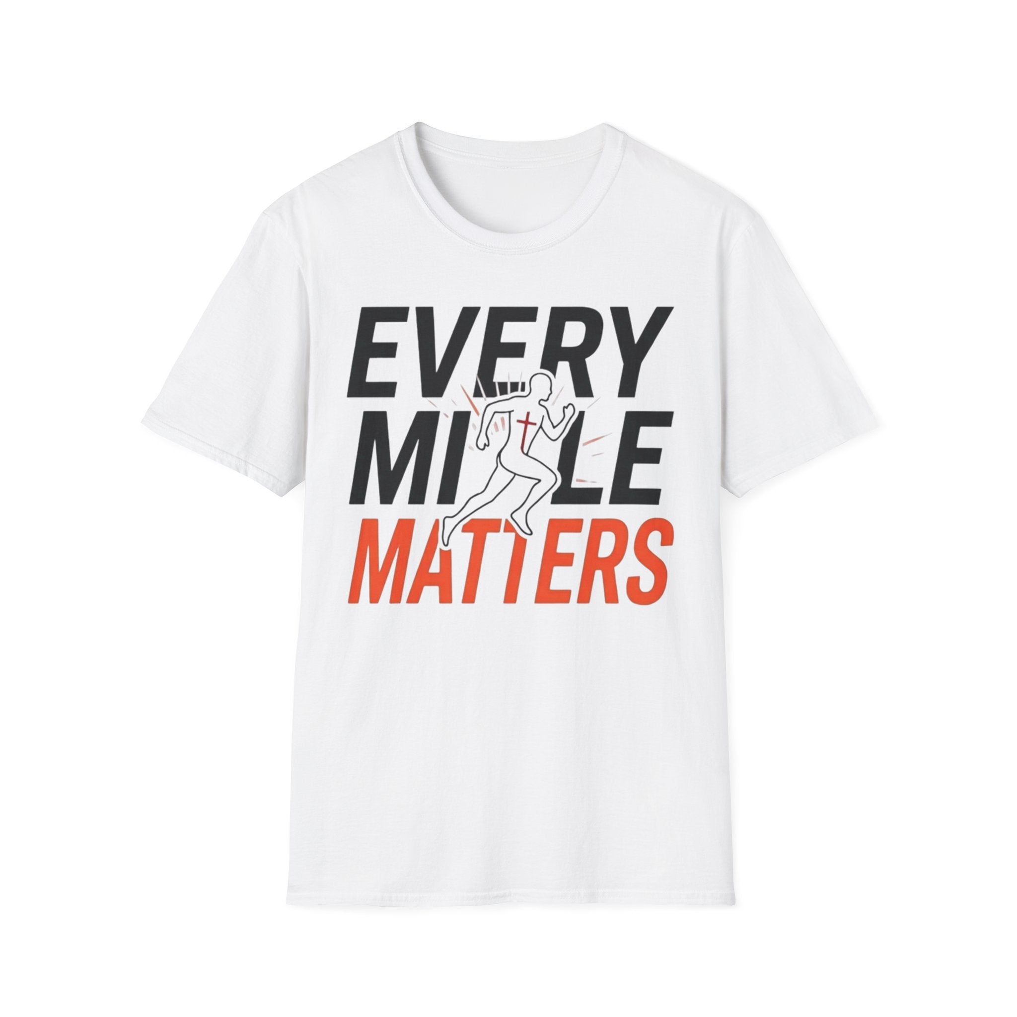 Every Mile Matters Christian Runner T-Shirt (Male)