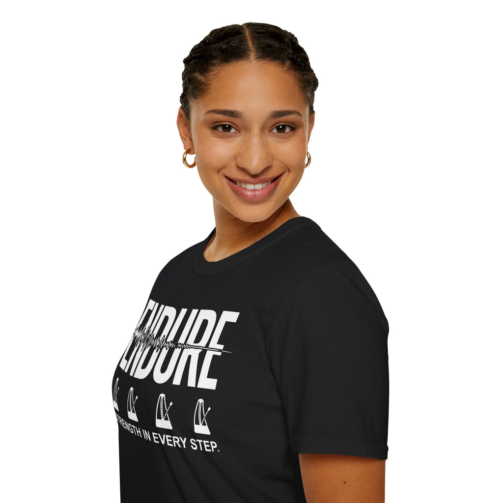 Endure: Strength in Every Step Christian Runner T-Shirt