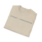 Steady Unwavering Christian Runner T-Shirt