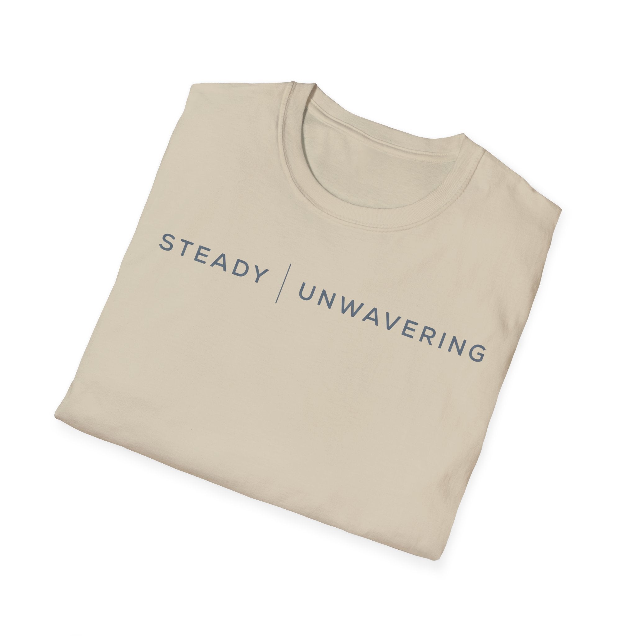 Steady Unwavering Christian Runner T-Shirt