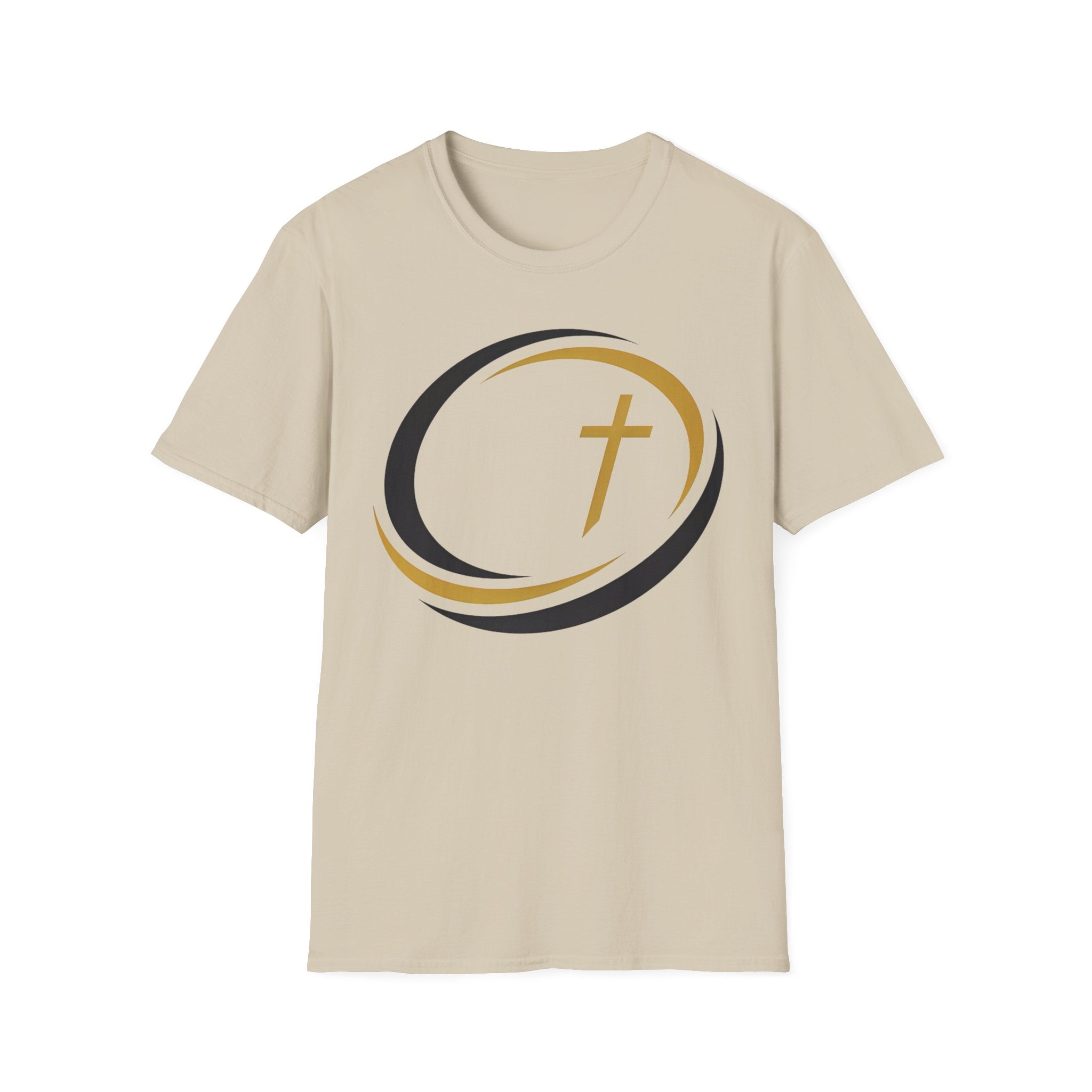 Halo Track Cross Christian Runner T-Shirt