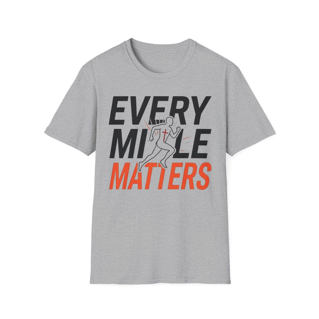 Every Mile Matters Christian Runner T-Shirt (Male)