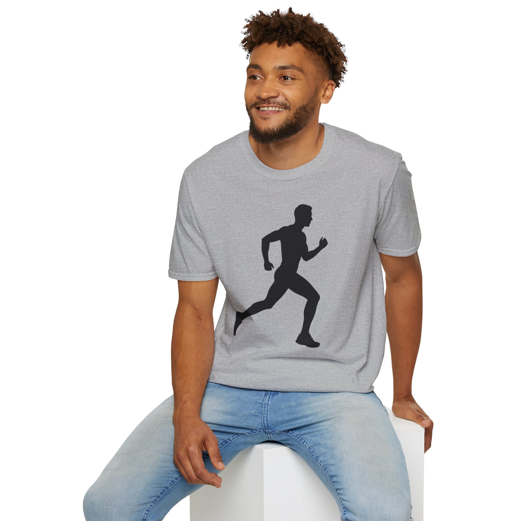 Just Run, Man Christian Runner T-Shirt