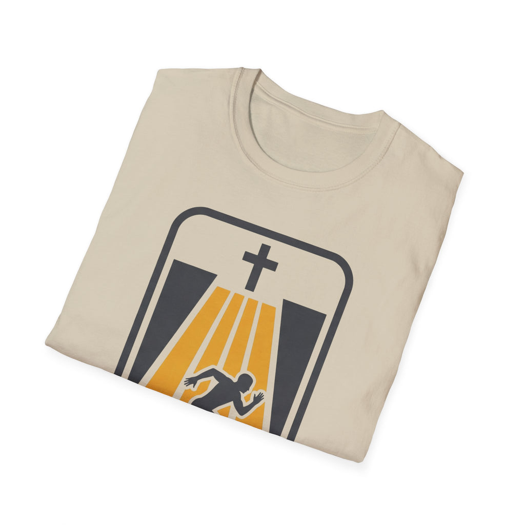 Faithful Start Christian Runner T-Shirt (Male)