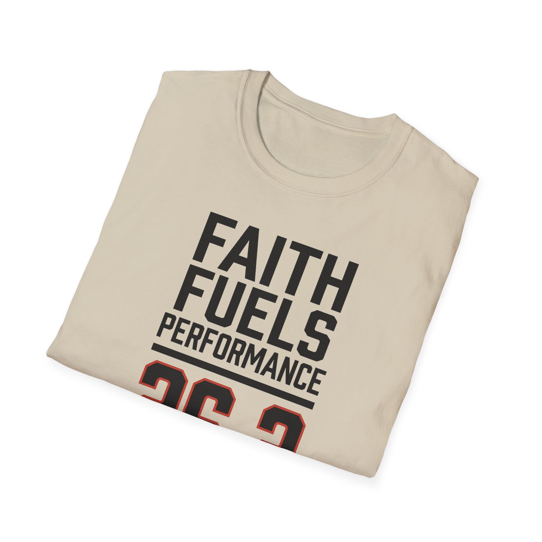 26.2 Faith Fuels Performance Christian Runner T-Shirt