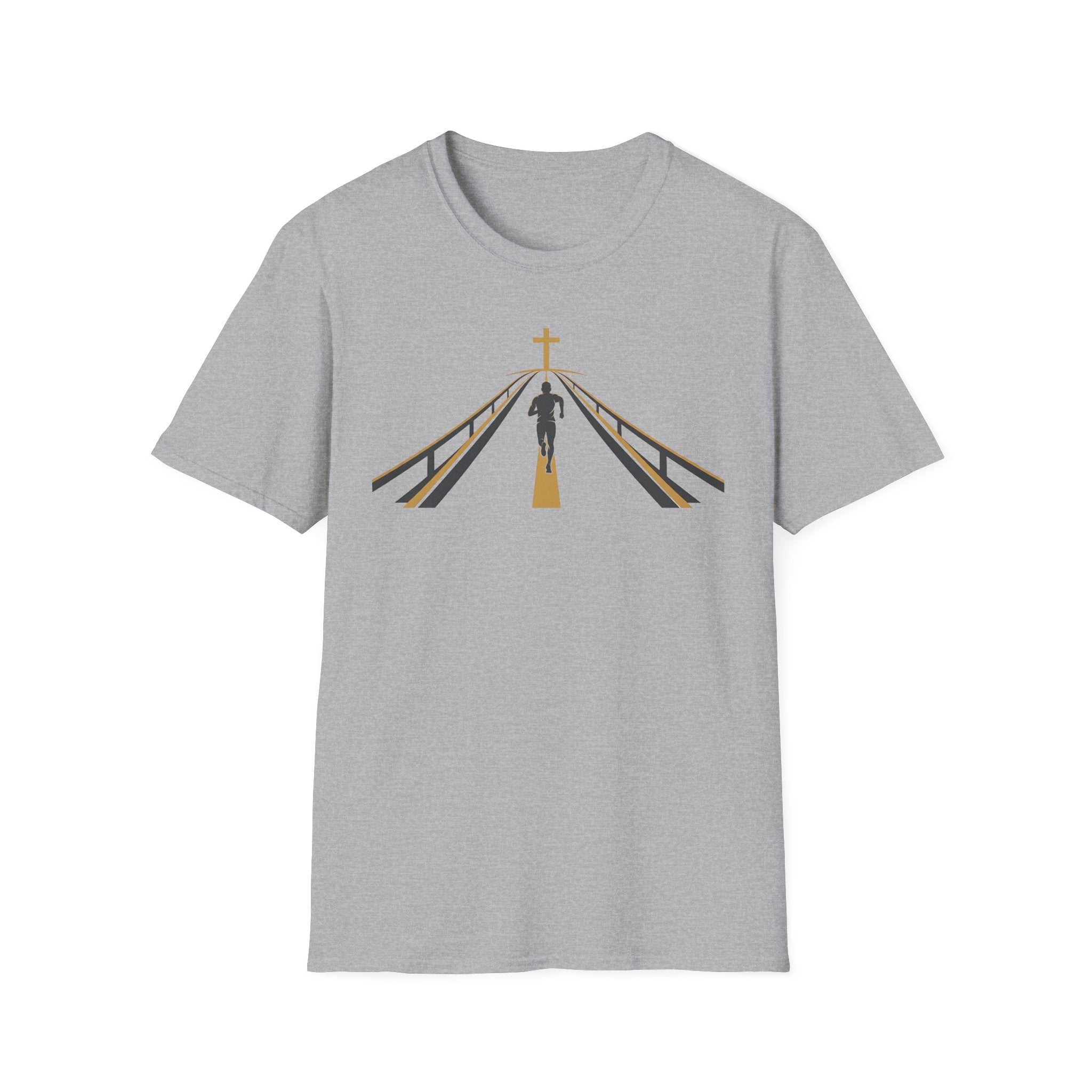 Bridge Of Faith Christian Runner T-Shirt