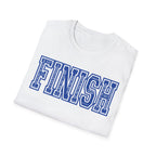 FINISH Christian Runner T-Shirt (Cobalt Blue)