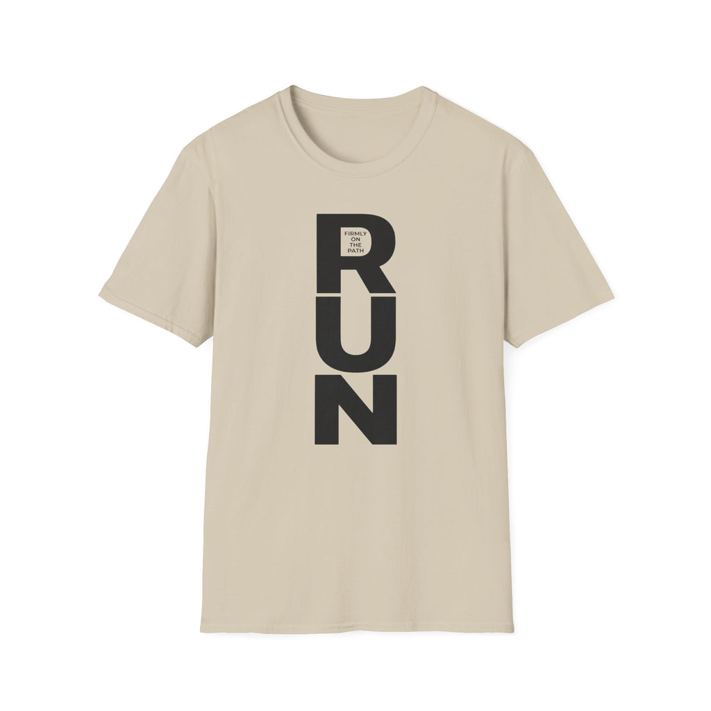 Run Firmly on the Path Christian Runner T-Shirt