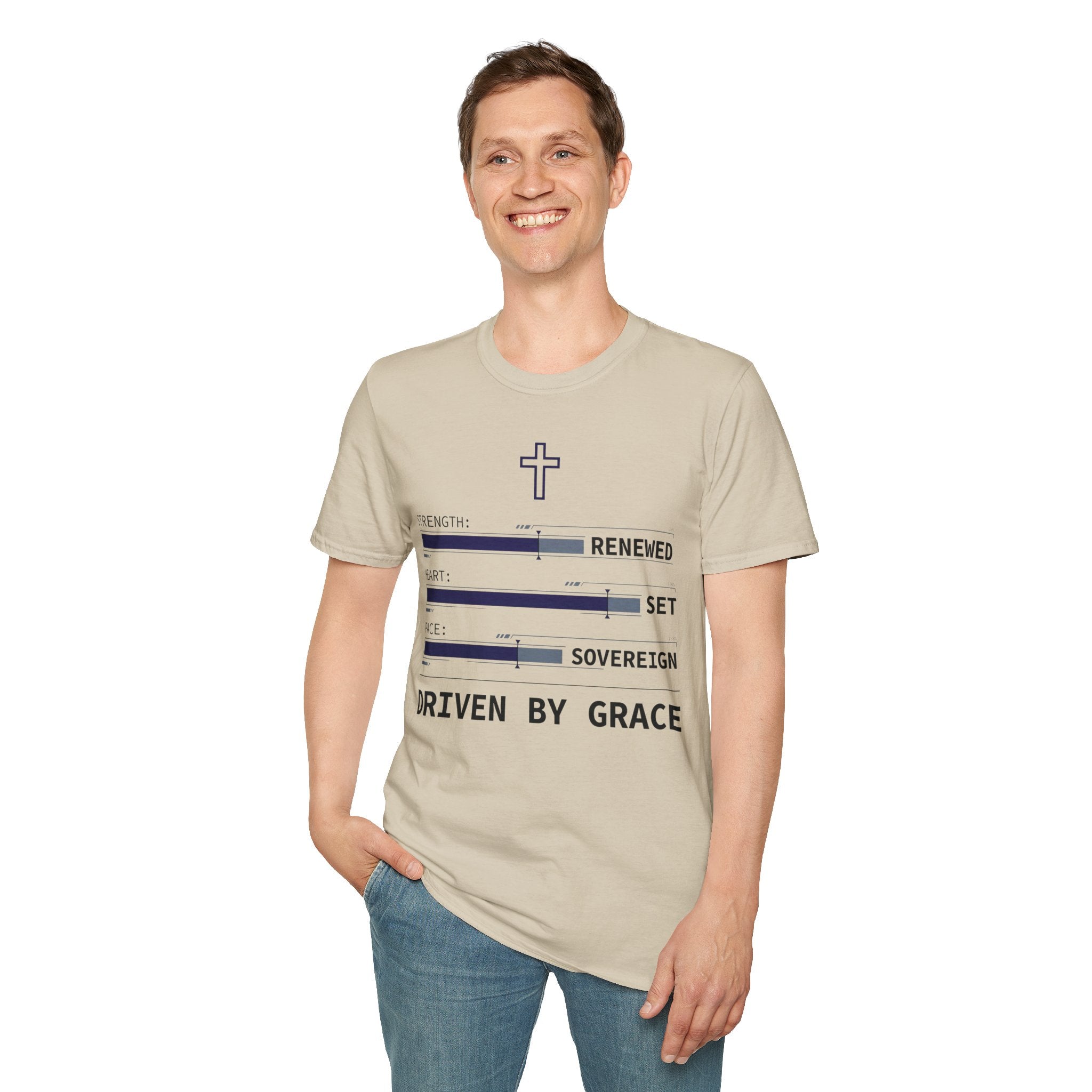 Driven by Grace Christian Runner T-Shirt