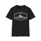 Mile & Mission Logo Christian Runner T-Shirt