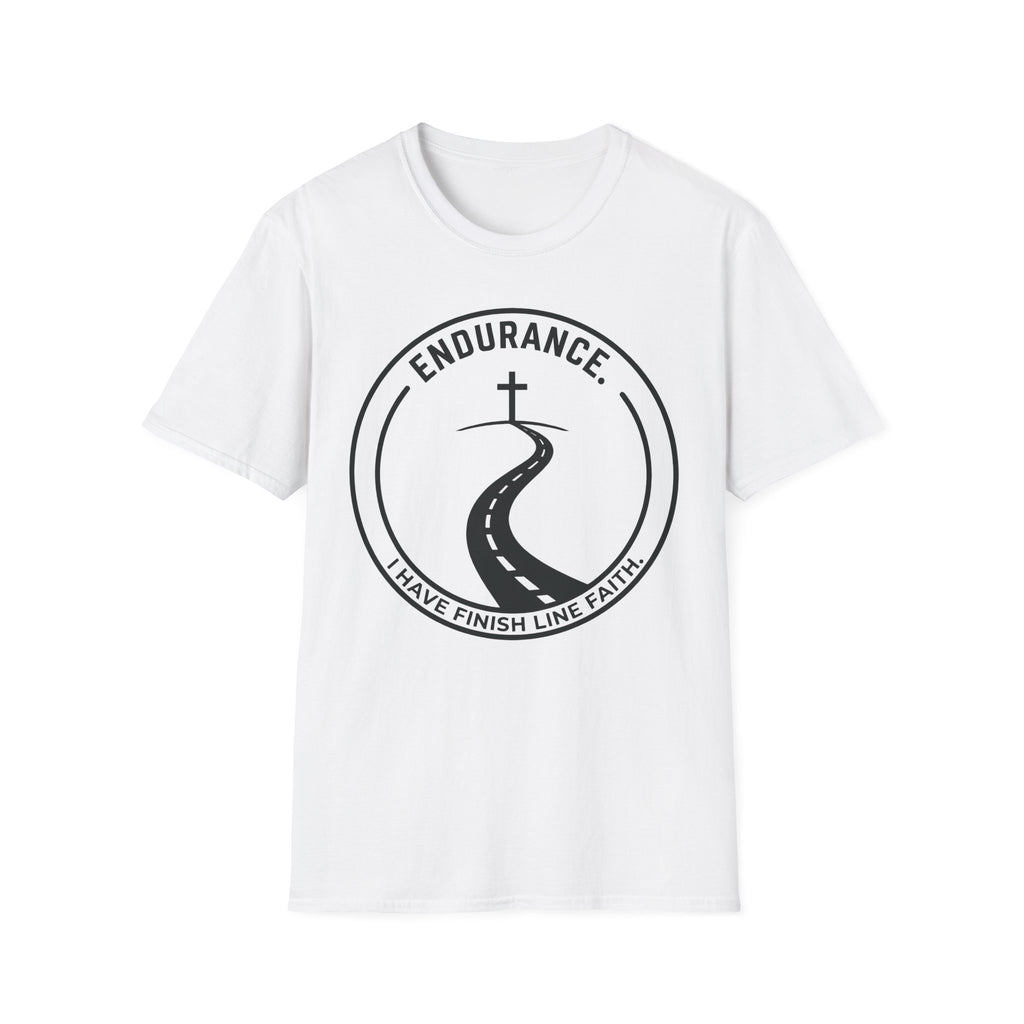 Endurance - I Have Finish Line Faith Christian Runner T-Shirt