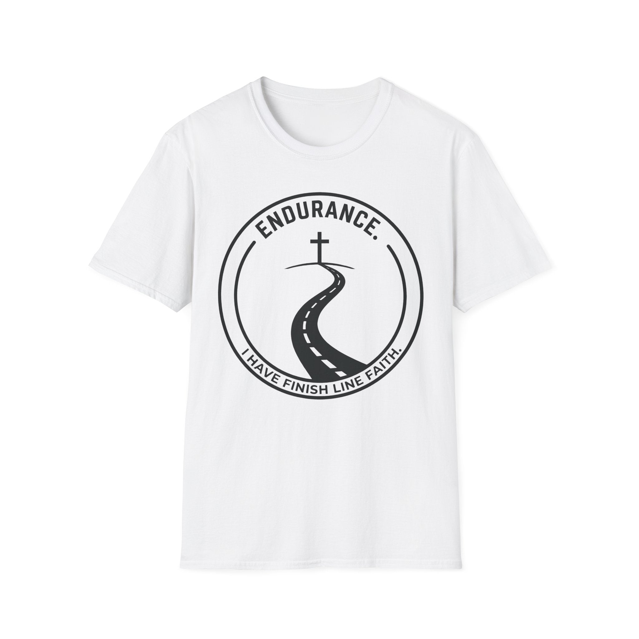 Endurance - I Have Finish Line Faith Christian Runner T-Shirt