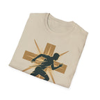 Cross Running Man Christian Runner T-Shirt