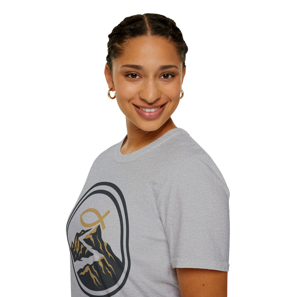 Trail Endurance Mountain Ichthys Christian Runner T-Shirt