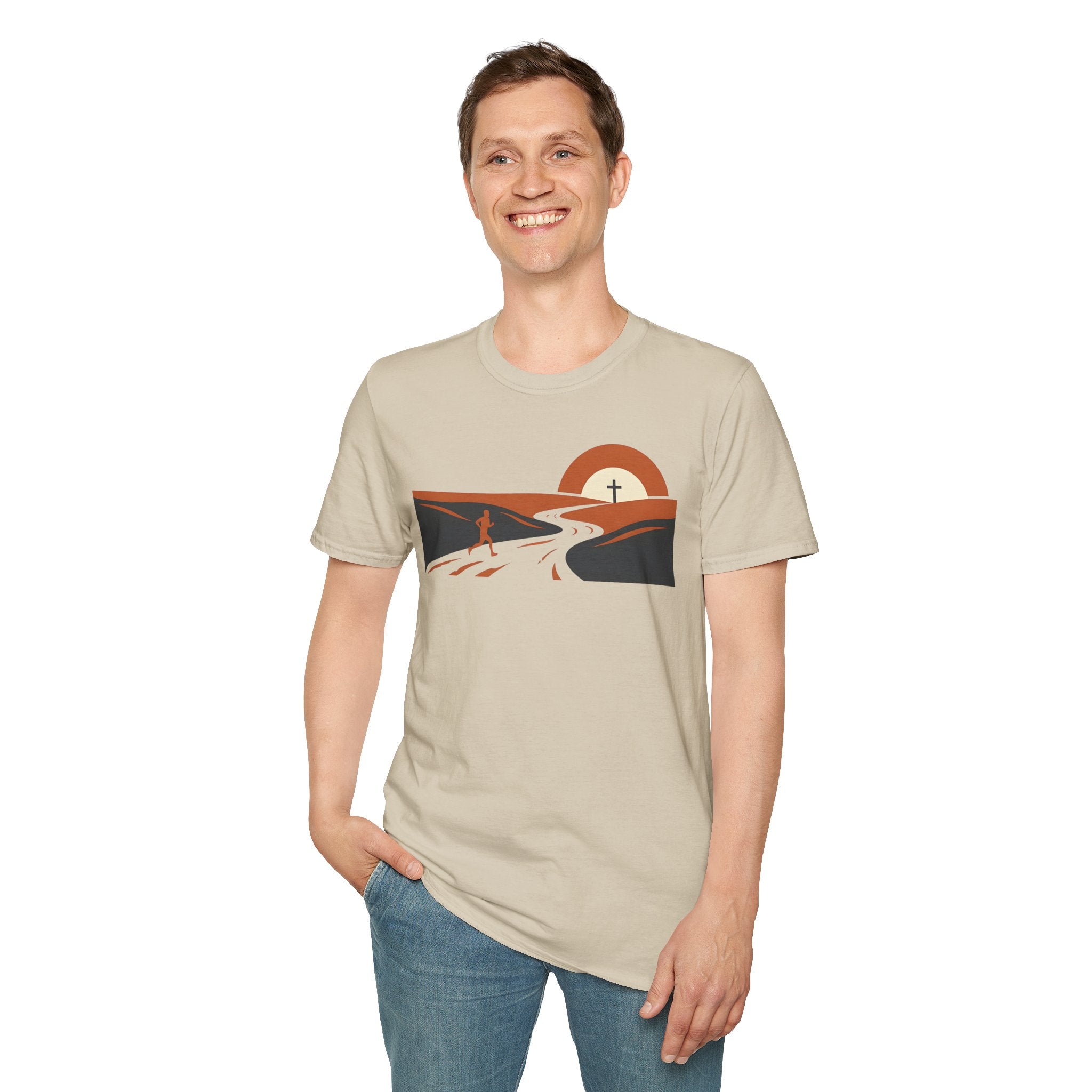 Cross Horizon Christian Runner T-Shirt