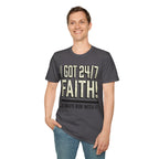 I Got 24/7 Faith Christian Runner T-Shirt